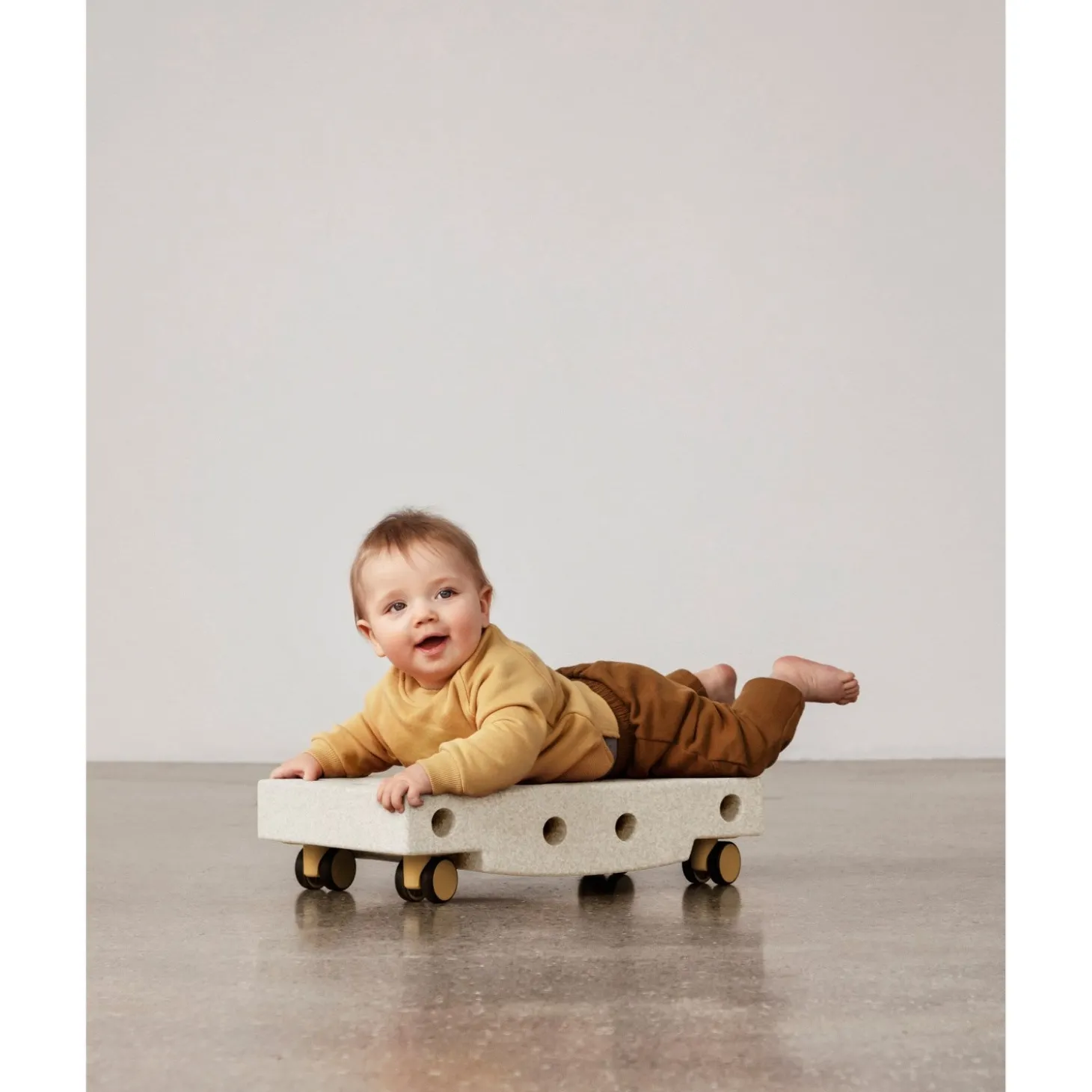 MODU Rullebræt Sand Grey/Honey Yellow