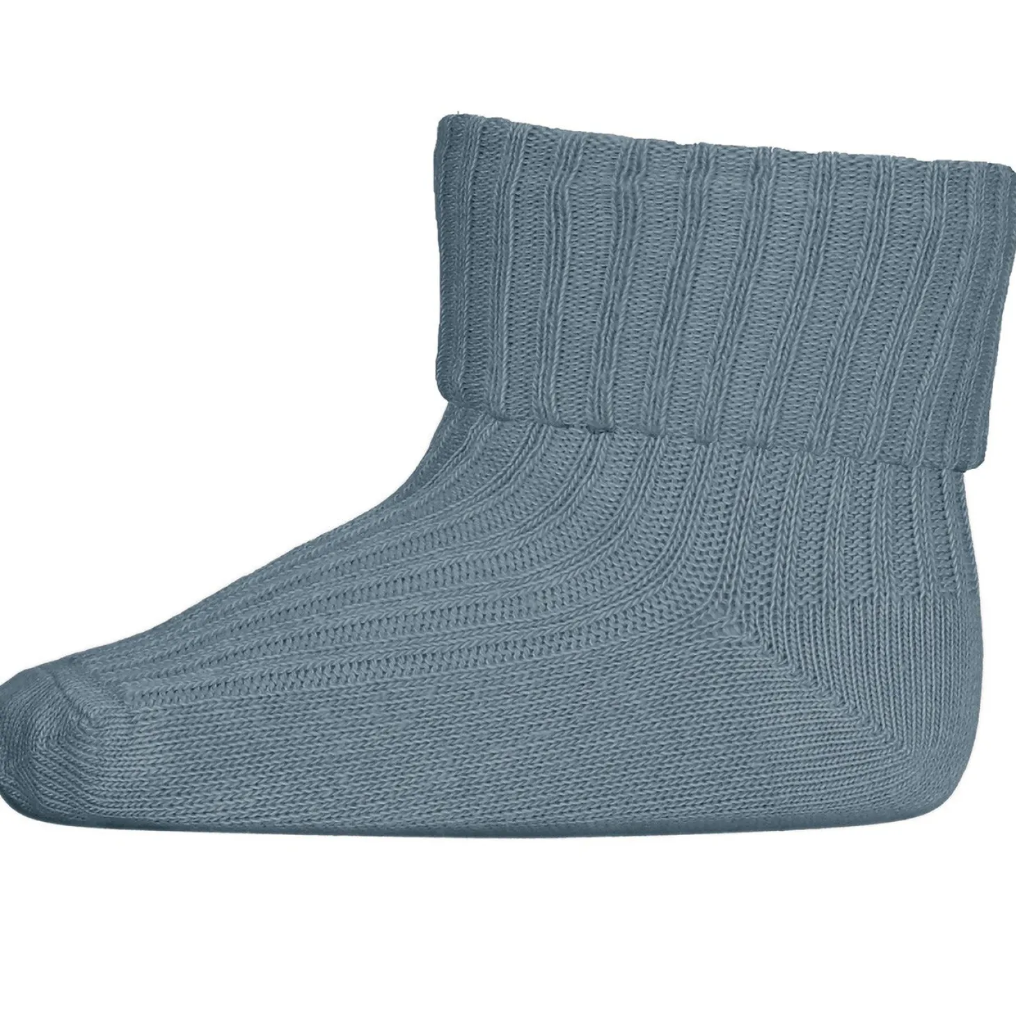 Mp Danmark Bomuld rib baby strømper Provincial Blue