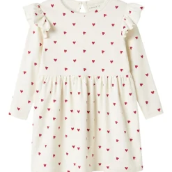 Name It Cloud Dancer Dheart Kjole