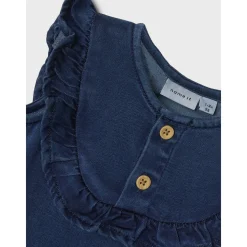 Name It Dark Blue Denim Ruby Denim Flæse Buksedragt