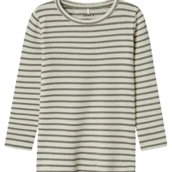 Name It Dusty Olive Nmnbani Ls Xsl Top Noos