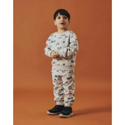 Name It Light Grey Melange Troy Regular Sweatshirt