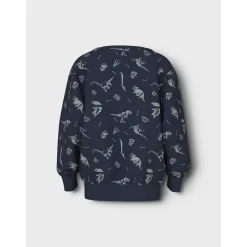 Name It Navy Blazer Dino World Nmmvimo Ls Nreg Aop Sweat Bru