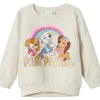 Name It Peyote Melange Nafema Paw Patrol Sweatshirt