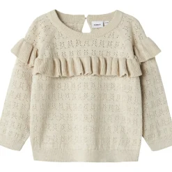 Name It Peyote Melange Osilla Strik Bluse