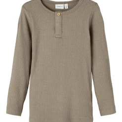 Name It Weathered Teak Kabille Slim Blouse