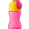 Philips Avent Sugerørskop - Pink/gul dino