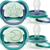 Philips Avent ultra air sutter - 6-18mdr - Night - "Måne/stjerne"
