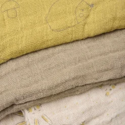 Pippi Økologiske Stofbleer 6-pak Rattan