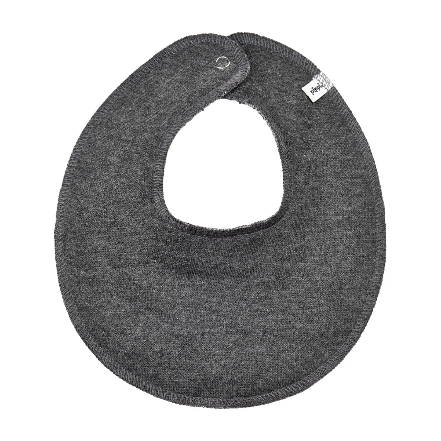 Pippi rund savlesmæk - Dark grey melange