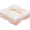 Pippi Veiled Rose Økologiske Stofbleer Muslin 3-pak