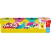 Play-Doh 4 Pack 340 g - Vibrant