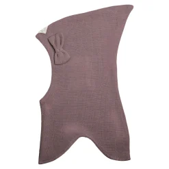 Racing Kids Uld Spids Elefanthue m/Sløjfe lys lilla