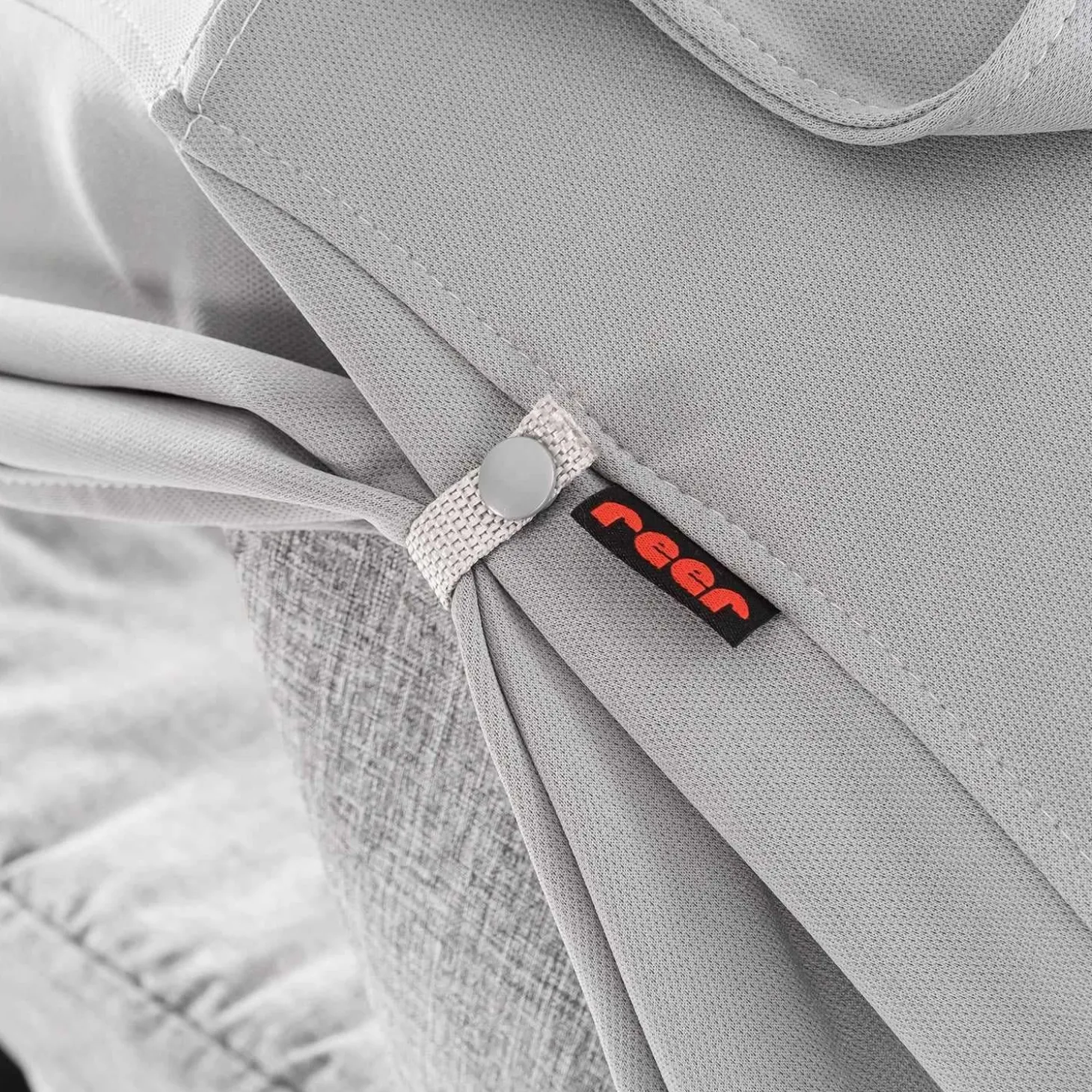 REER Grå ShineSafe - Markise Til Barnevognen