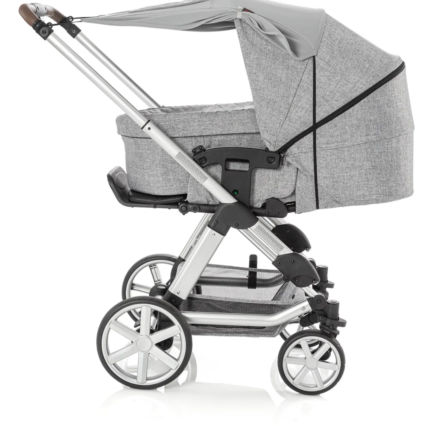 REER Grå ShineSafe - Markise Til Barnevognen