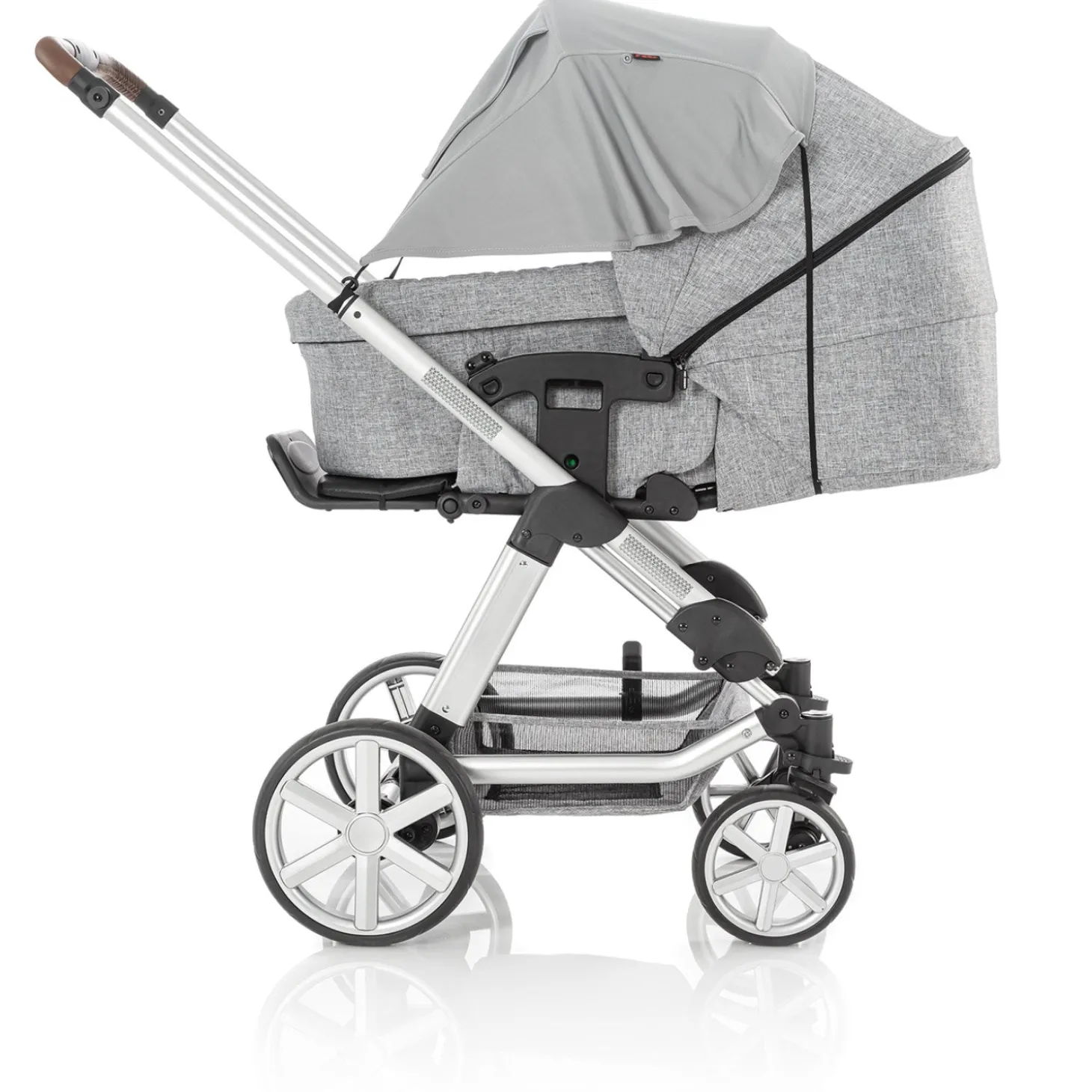 REER Grå ShineSafe - Markise Til Barnevognen