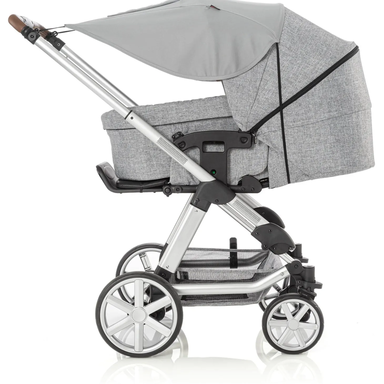 REER Grå ShineSafe - Markise Til Barnevognen