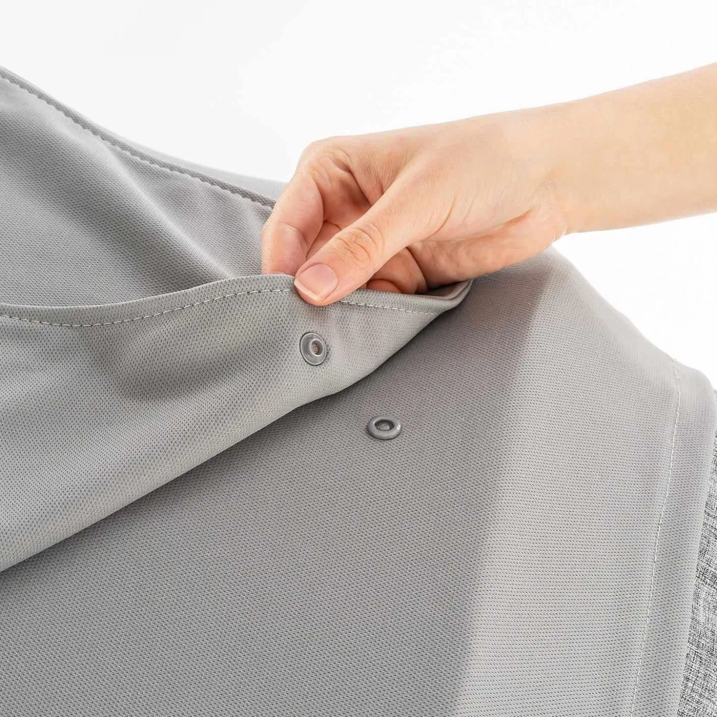 REER Grå ShineSafe - Markise Til Barnevognen