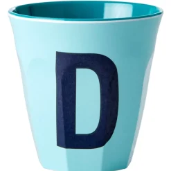 RICE Bluish Colors Melamin Alfabet Kop