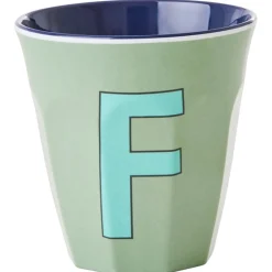 RICE Bluish Colors Melamin Alfabet Kop