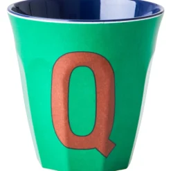 RICE Bluish Colors Melamin Alfabet Kop