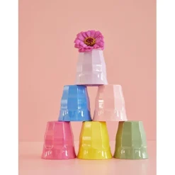 RICE Multicolour Lille Melamin Kop 6-pak