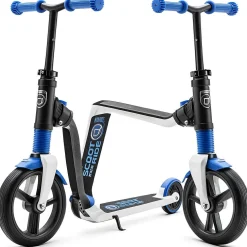 Scoot and ride - Highwayfreak scooter med sæde - blå