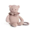 Smallstuff Lille aktivitets bamse Sart rosa