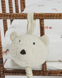 Smallstuff Musik uro bamse, uld bouclé, off. white