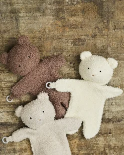 Smallstuff Nusseklud, bouclé merino uld, off white