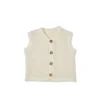 Smallstuff Vest, bouclé uld, off. white