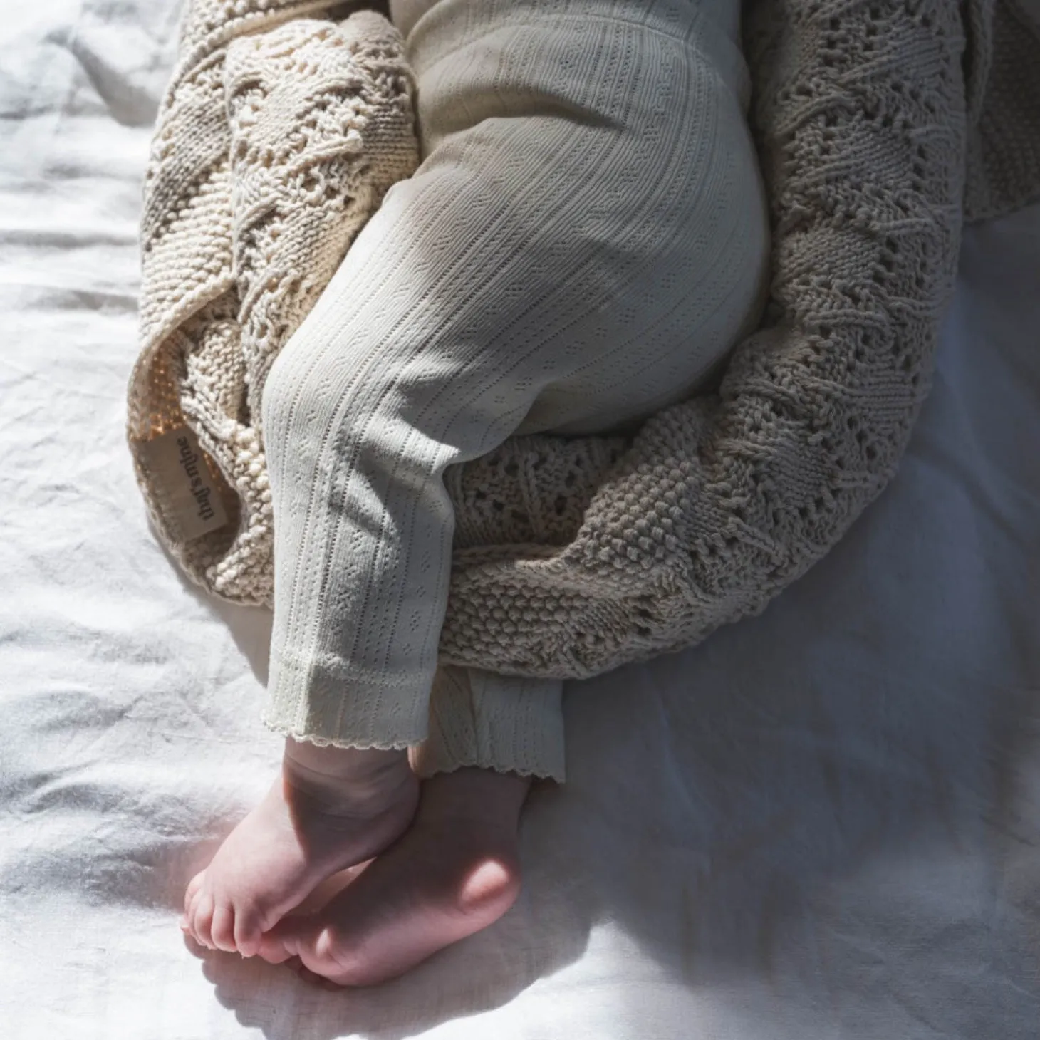 That's Mine Birch Kala Strikket Tæppe