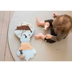 That's Mine Skumlegegulv Rund Warm Sand