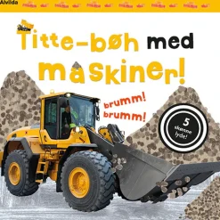 Titte-bøh med maskiner! Papbog med 5 skønne lyde