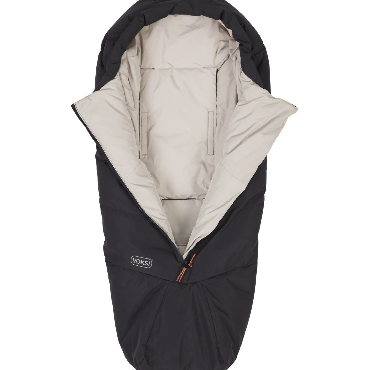 Voksi® Black Adventure Black-Seashell Sand