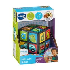 Vtech Twist & Teach Terning med Dyr DK