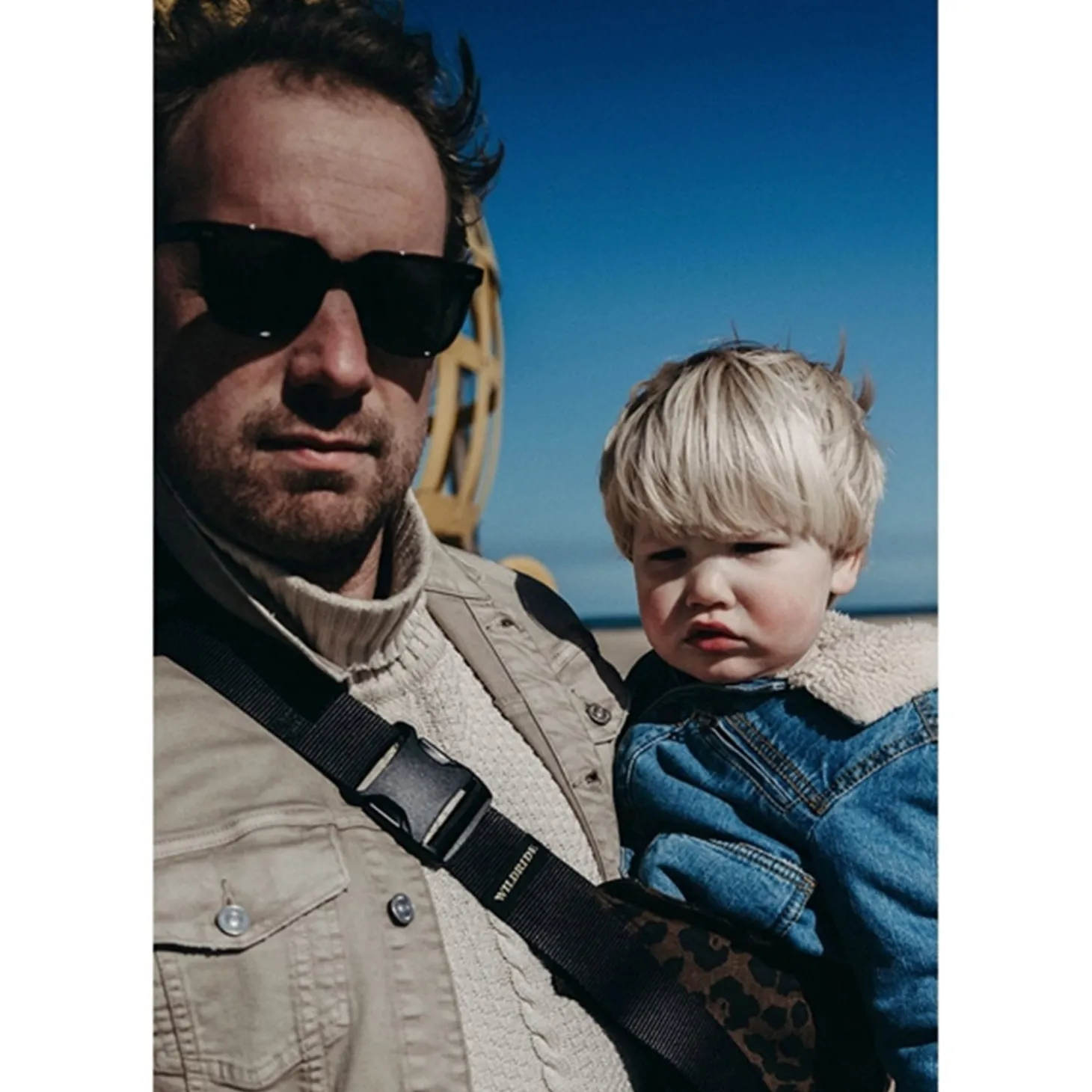 Wildride The Toddler Swing Bæresele Brown Leopard